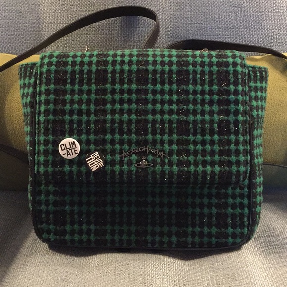 Vivienne Westwood Handbags - Vivienne Westwood Tweed Backpack